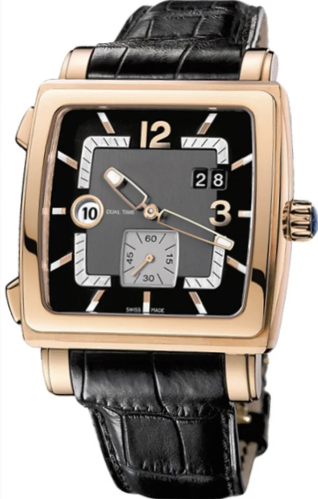 Ulysse Nardin Quadrato Dual Time 246-92/692